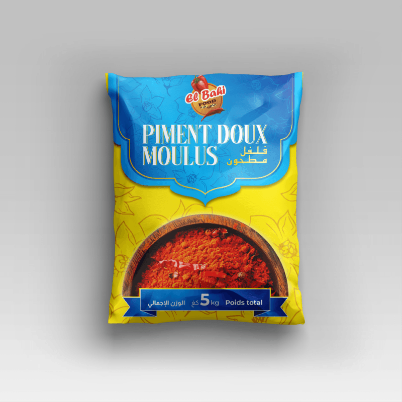 Packaging Piment Doux