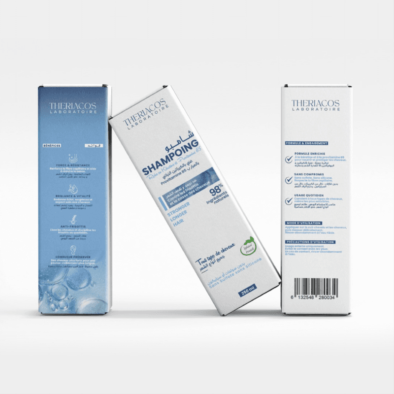 Packaging Theriacos Shampoing