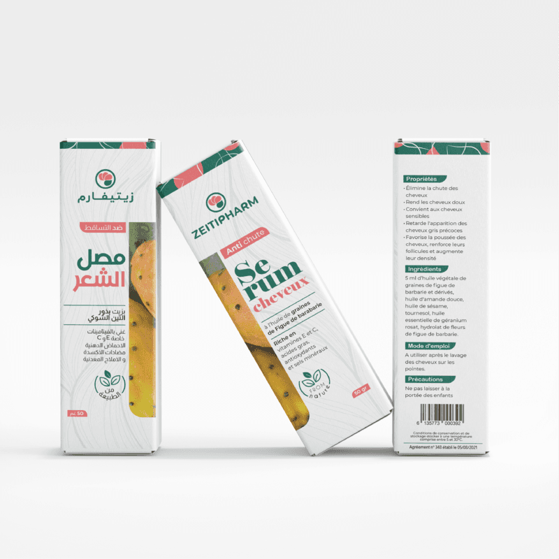 Packaging Zeitipharm Serum Visage