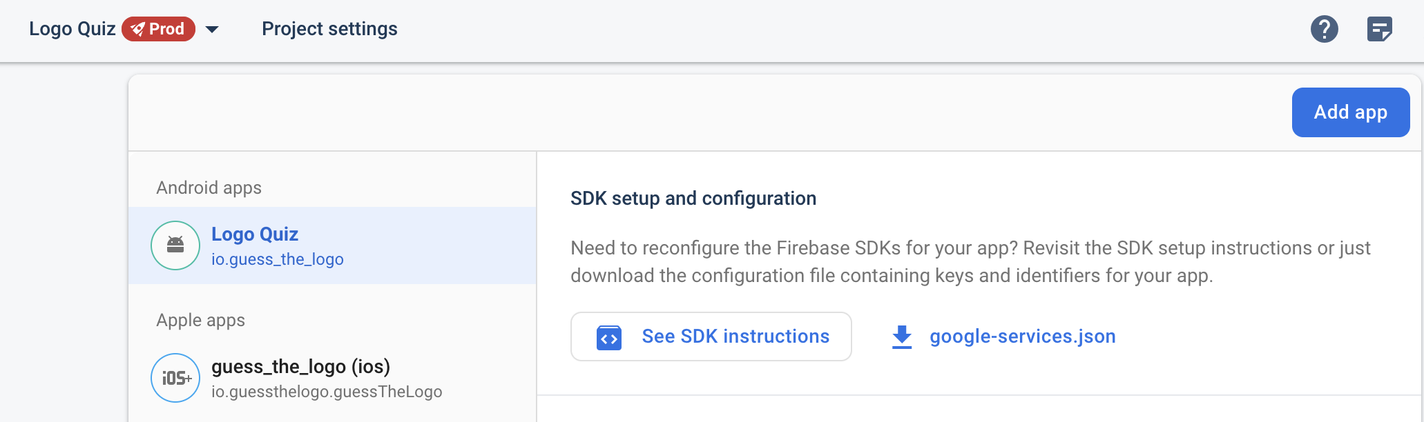 google-services.json location